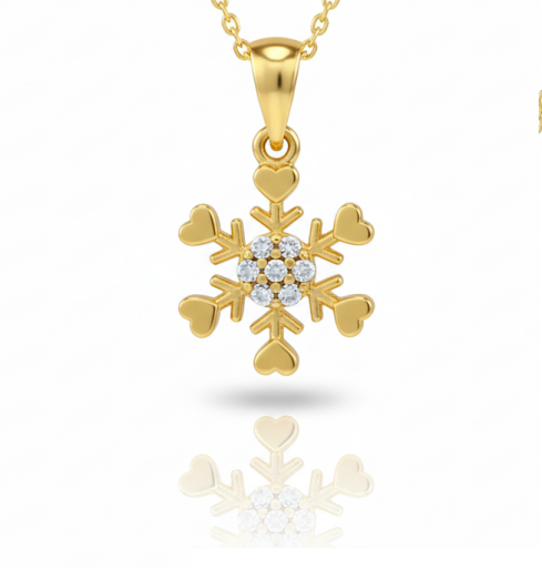 Doğa Temalı Gümüş Kolyeler