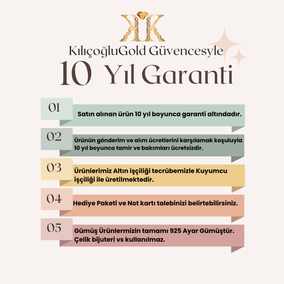 925 Ayar Gümüş Güneş Kolye 14K Altın Kaplama