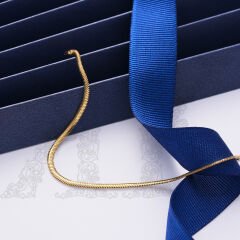 Balıksırtı 14 Ayar Altın Bileklik ANMB774
