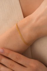 14 Ayar Viyana Altın Bileklik 2.5 mm BRC724